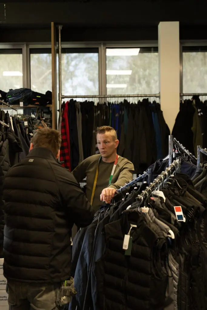 Gerard aan het werk bij Eckeveld